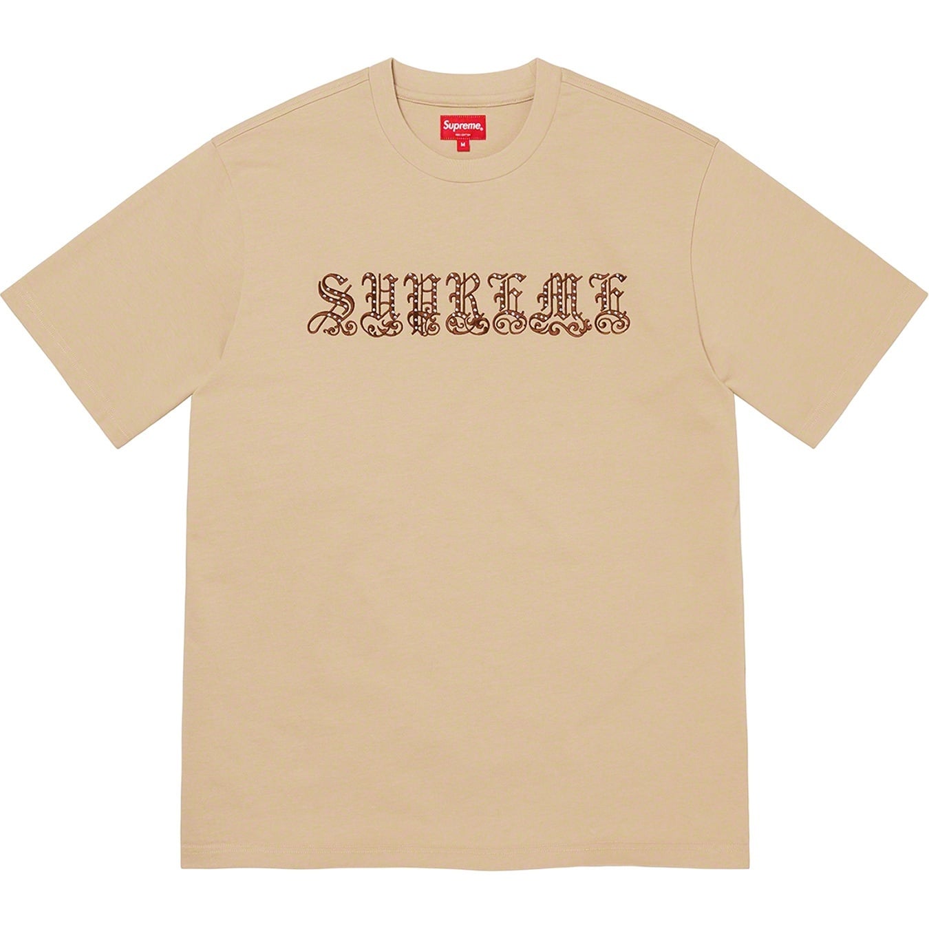 Old English Rhinestone S/S Top view 3